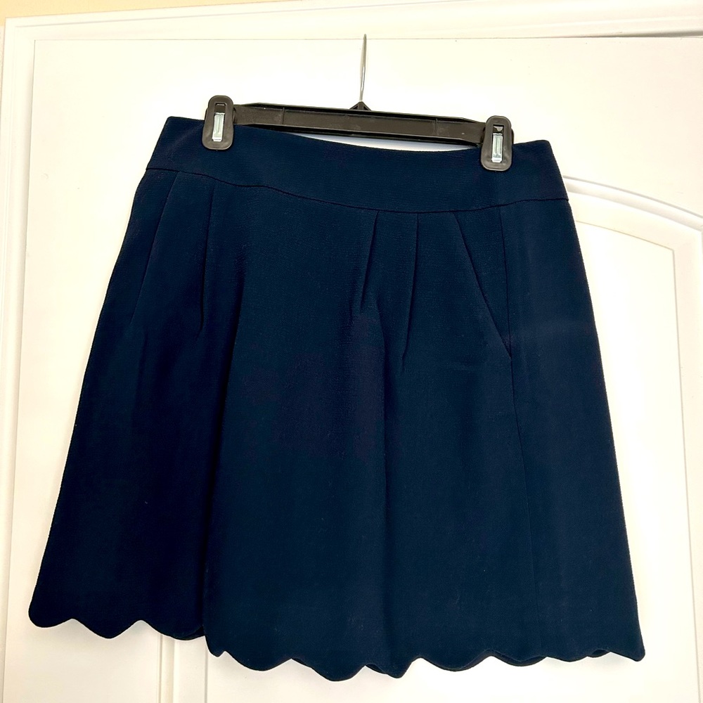 Navy Blue Loft Skirt - new with tags!!  Size 6